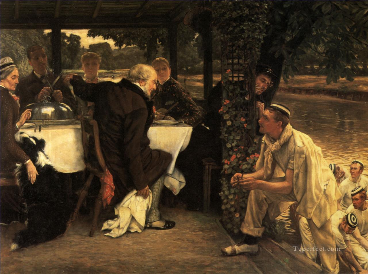 The Prodigal Son The Fatted Calf James Jacques Joseph Tissot Oil Paintings